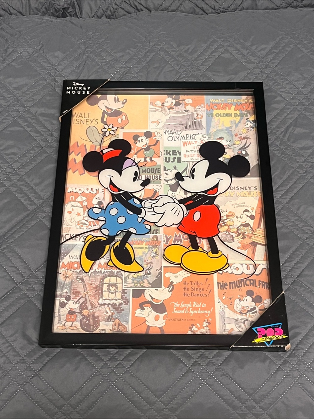 Mickey and Minnie Wall Art